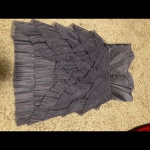 BCBG Purple Strapless Cocktail Dress size 4